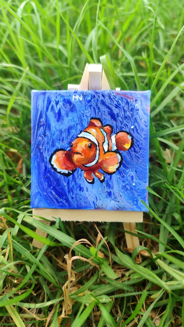 El Pez Payaso - Lienzo